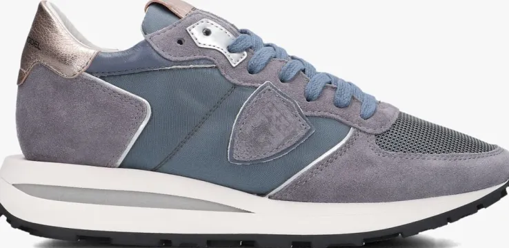 paarse philippe model lage sneakers tropez haute low