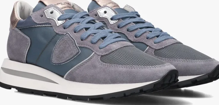 paarse philippe model lage sneakers tropez haute low