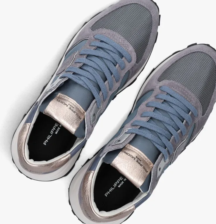 paarse philippe model lage sneakers tropez haute low