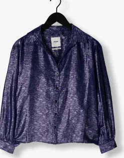 paarse pom amsterdam blouses violet festive blue