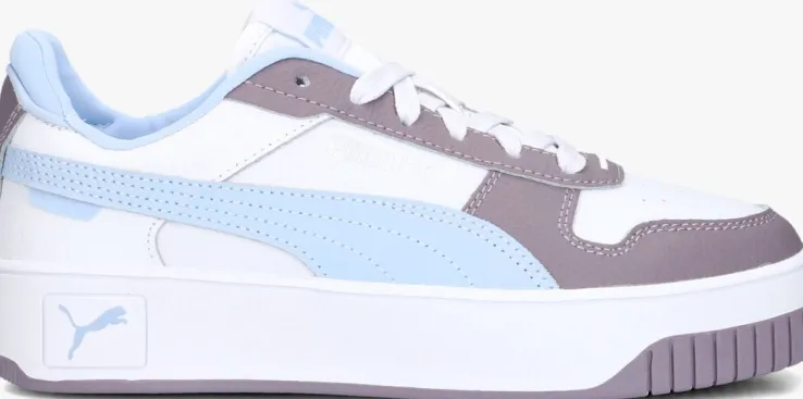 paarse puma lage sneakers carina street jr