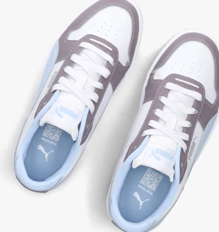 paarse puma lage sneakers carina street jr