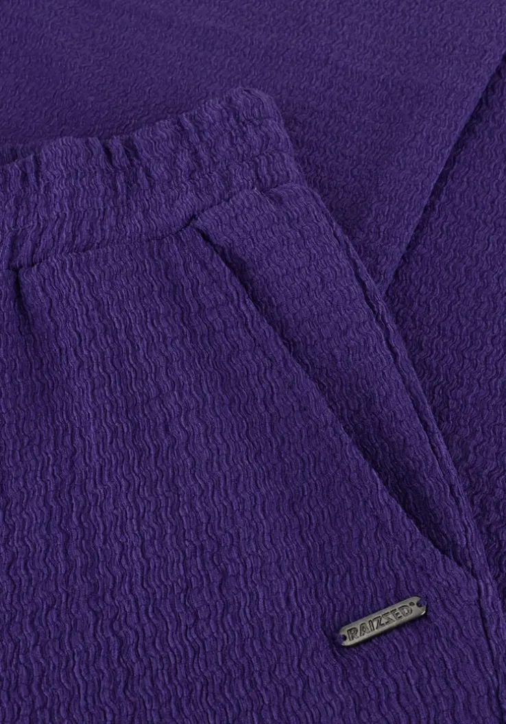 paarse raizzed pantalon rabia