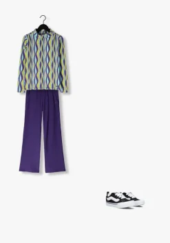 paarse raizzed pantalon rabia