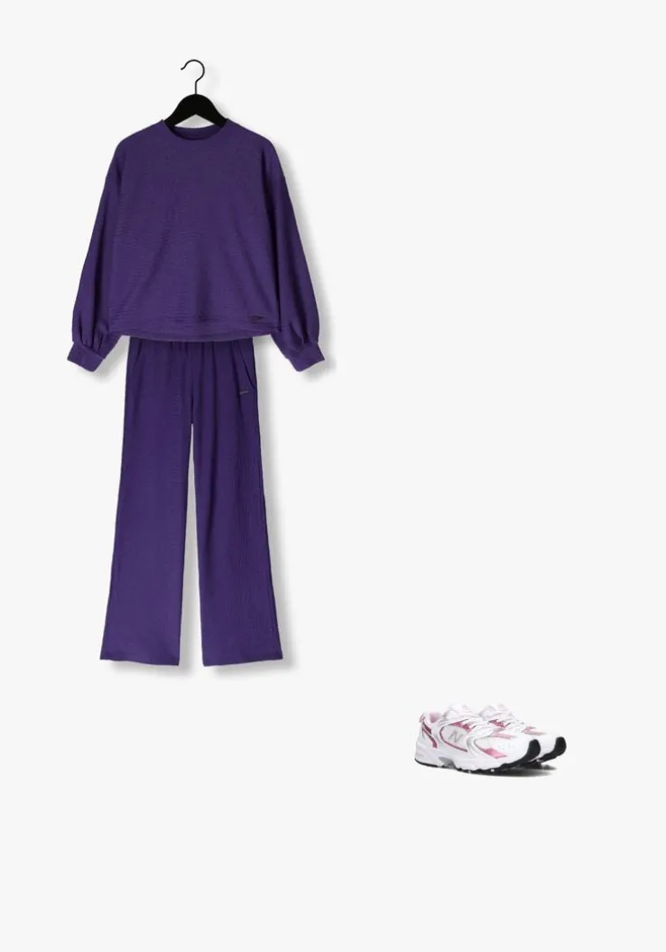 paarse raizzed pantalon rabia