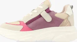 paarse red-rag lage sneakers 13304