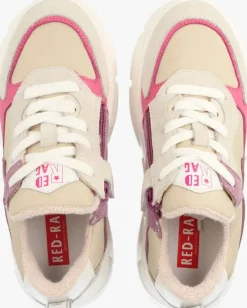 paarse red-rag lage sneakers 13304