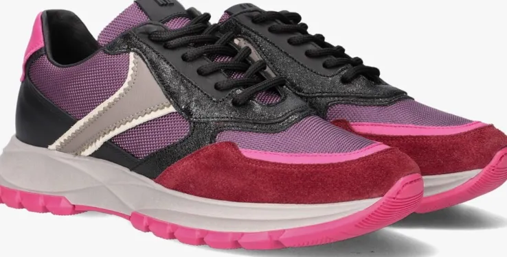 paarse red-rag lage sneakers 76962