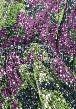 paarse refined department wijde broek nova