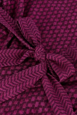 paarse rough studios mini jurk 7220099350728