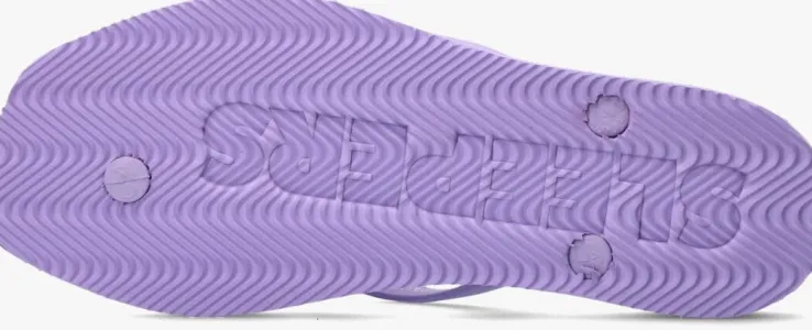 paarse sleepers teenslippers tapered