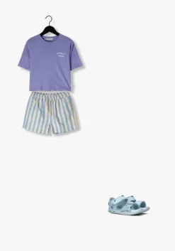 paarse sproet & sprout t-shirt linen t-shirt blue bell