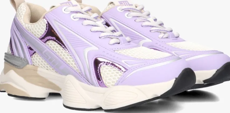 paarse steve madden lage sneakers speedster