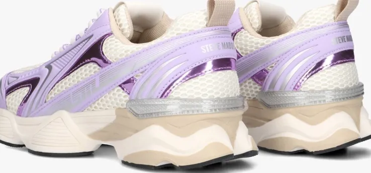 paarse steve madden lage sneakers speedster