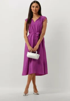 paarse suncoo midi jurk celest