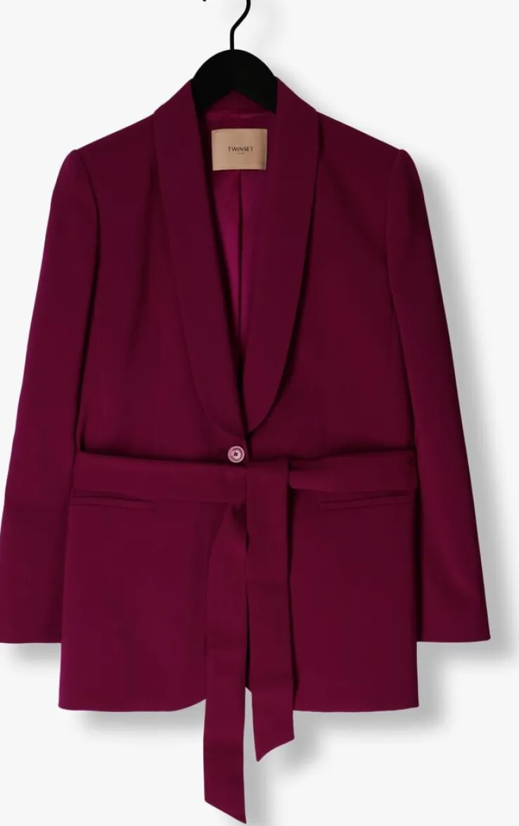 paarse twinset milano blazer 242tp2086
