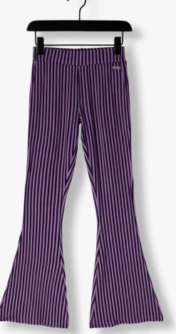 paarse vingino flared broek safien