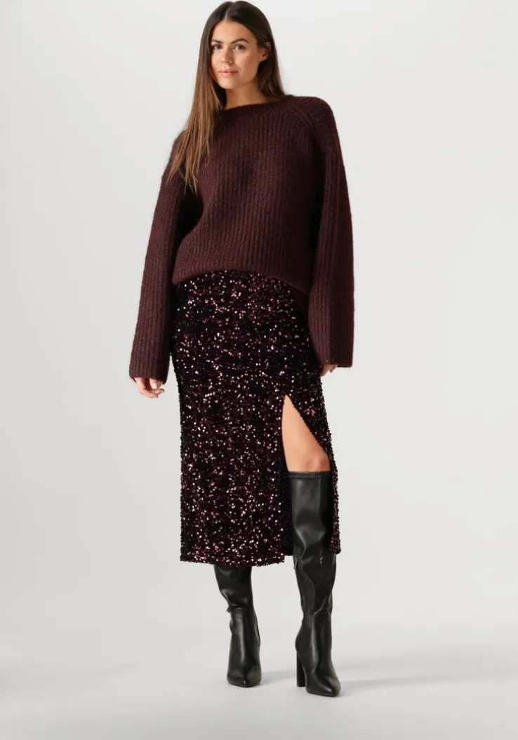 paarse y.a.s. midirok yasativo hw long skirt