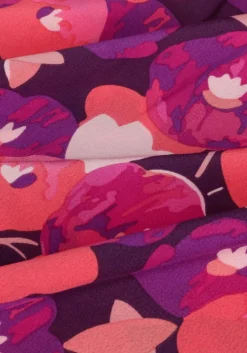 paarse ydence midi jurk dress kindra