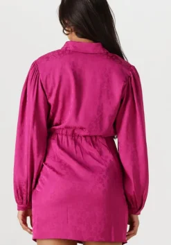 paarse ydence mini jurk dress fia