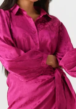 paarse ydence mini jurk dress fia