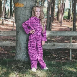 paarse your wishes pantalon carre wide leg pants