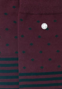 rode alfredo gonzales sokken dots & stripes