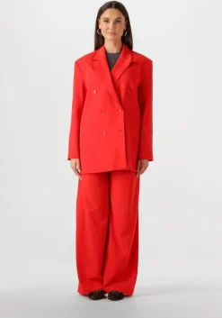 rode alix the label pantalon ladies woven pleat pants