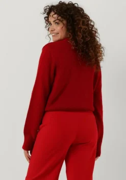 rode another label trui dee knitted pull l/s