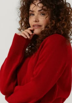 rode another label trui dee knitted pull l/s