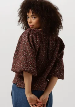 rode by-bar blouses zasu jacquard blouse