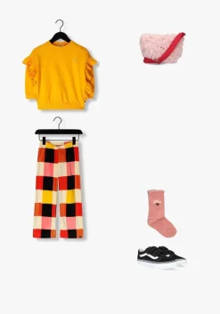 rode carlijnq legging checkers-flared legging