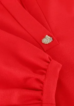 rode caroline biss midi jurk 4175