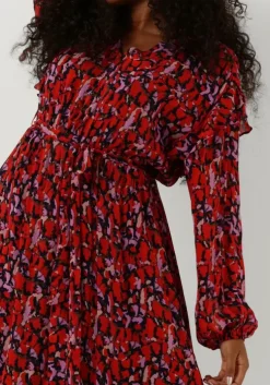 rode circle of trust mini jurk evie dress