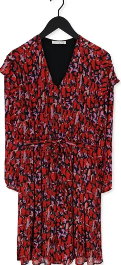 rode circle of trust mini jurk evie dress