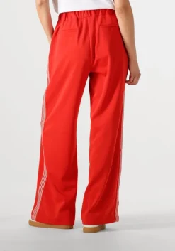 rode co'couture joggingbroek aminacc crease ll pant