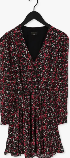 rode colourful rebel mini jurk olsa mini flower mini dress