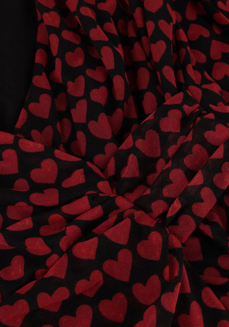 rode fabienne chapot mini jurk flake dress