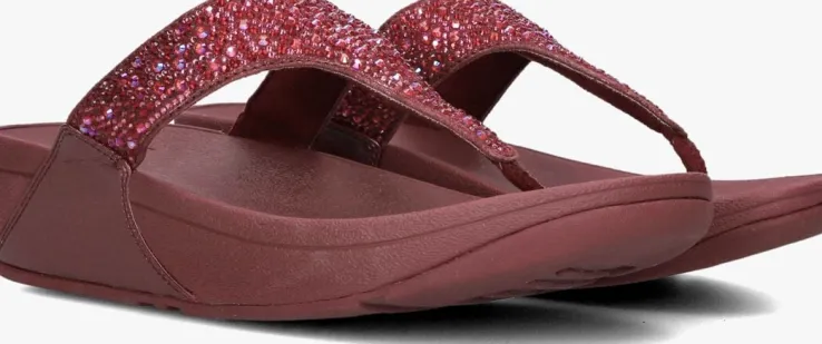 rode fitflop teenslippers je3