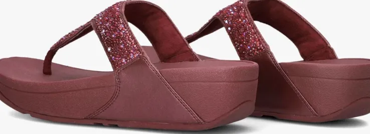 rode fitflop teenslippers je3