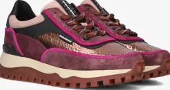 rode floris van bommel lage sneakers grommi 02.03