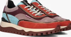 rode floris van bommel lage sneakers grommi 02.03