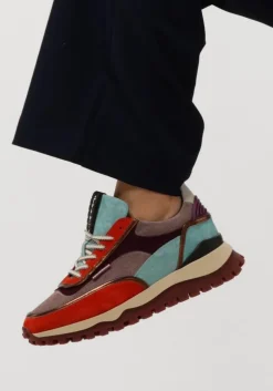 rode floris van bommel lage sneakers grommi 02.03