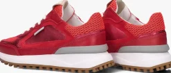 rode floris van bommel lage sneakers sfw-10107