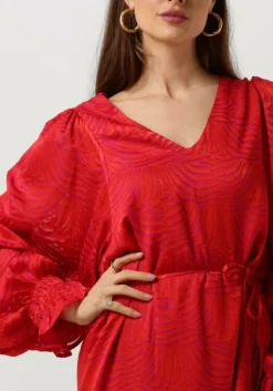 rode freebird mini jurk xeni