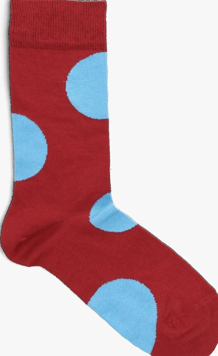 rode happy socks sokken jumbo dot