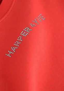 rode harper & yve t-shirt rhinestone-ss