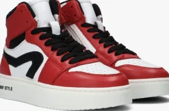 rode hip hoge sneakers h1665