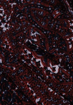 rode idano mini jurk teana