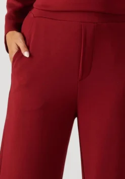 rode inwear wijde broek gincetteiw pant